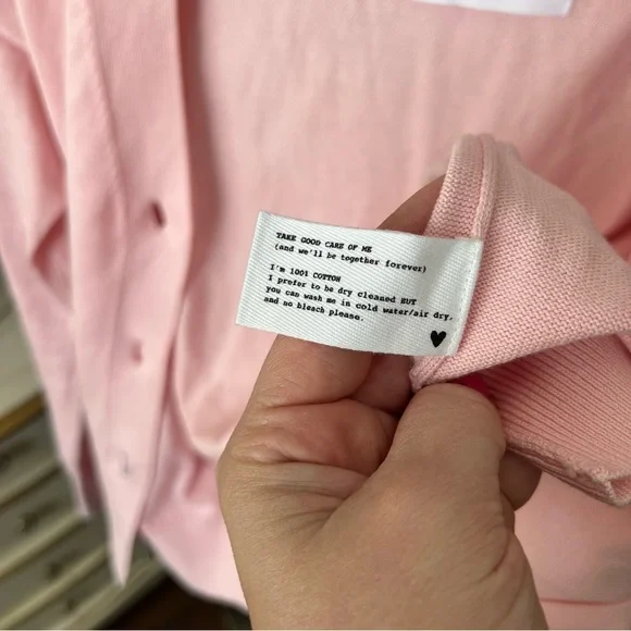 Wear Cissa The Wrap Cardigan Pink Salt XS/S - Picture 11 of 12